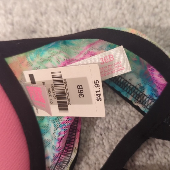 PINK Victoria's secret rainbow front closure bra - Picture 5 of 10